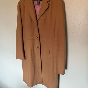 Banana Republic Tan Pea Coat